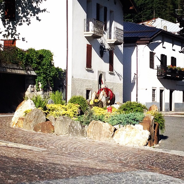 La fontanella delle scuole @pontedilegno #openponte #scuoleelementari #vallecamonica