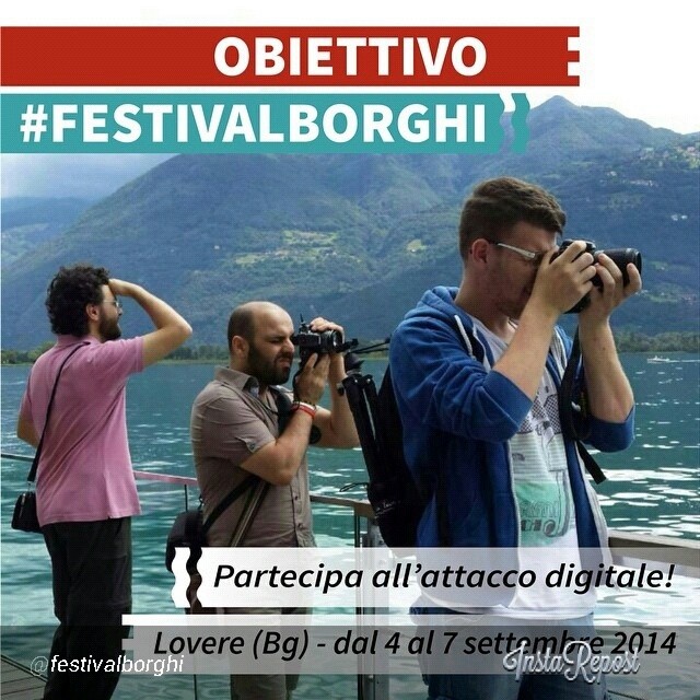 Take part in the digital attack during the IX National Festival I BORGHI PIÙ BELLI D’ITALIA – that is The most beautiful villages in Italy – from Sept. 4 to 7, 2014 in Bienno, Lovere and Montisola. Add the #festivalborghi hashtag to your pics. Any tagged image is eligible to be featured as pic of the day by @festivalborghi #festivalborghi #bienno #vallecamonica #lovere #pisogne #digitalattack #igersvallecamonica #igerslombardia #igersbrescia #igersitalia #lagodiseo #lagoiseo #iborghipiubelliditalia #lombardy