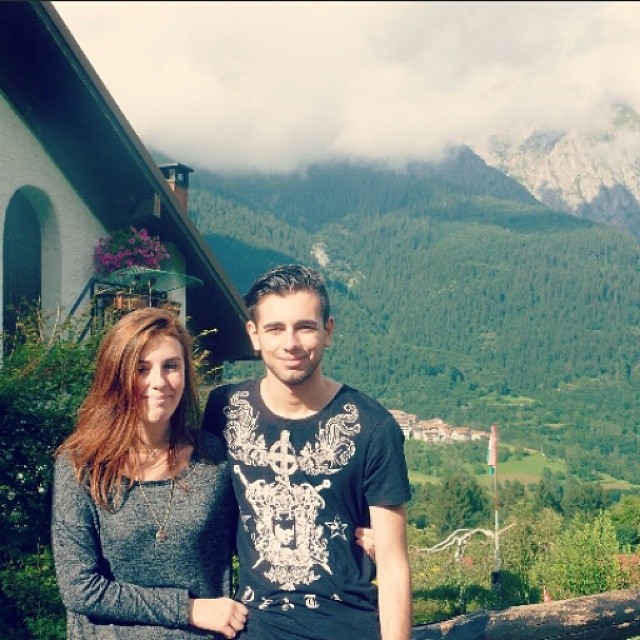 #me #myboyfriend #mountains #sun #love #redhair #redhead #lol #fun