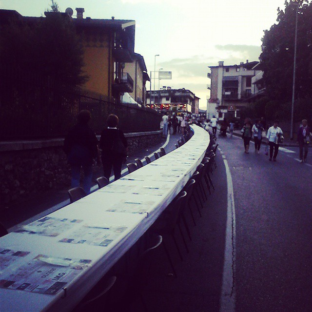 Guinness! #mostlongtablecloth #guinness #valcamonica #brescia #italy