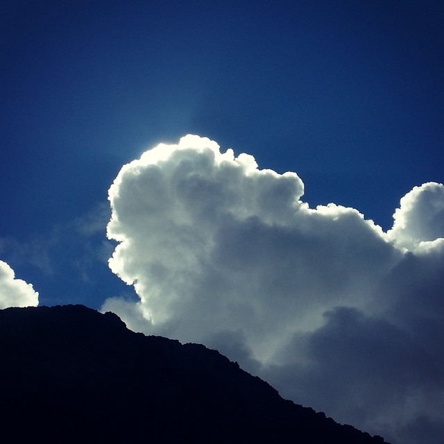 Mountains sky! #mountain #sky #clouds #sun #blue #light #freedom #wonderful #amazing #vallecamonica #wind #loveit #picoftheday