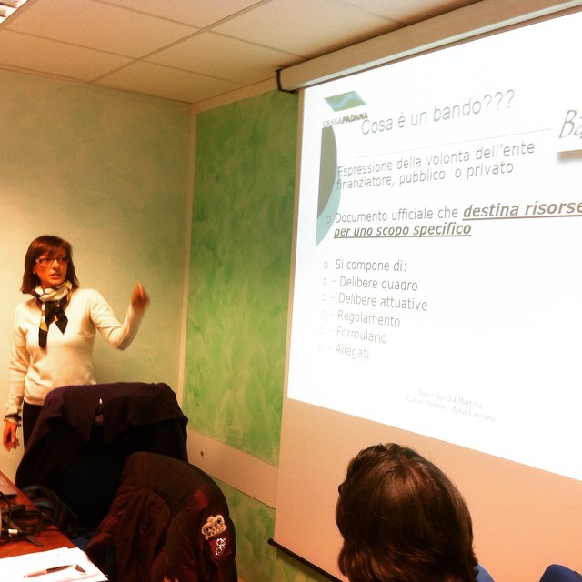 #cassapadana racconta come avvicinarsi ai #bandi per organizzare al meglio un #evento a #ceto #vallecamonica #bs #brescia