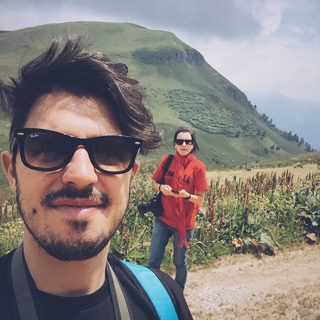 #Mountains #beautiful #calm #peace #fun #happiness #friends #fog #colors #woods #sky #clouds #italy #vallecamonica #quiet #crocedomini #bazena #passocrocedomini #me #selfie #smile #sunglasses #sun #today #alternativesaturday