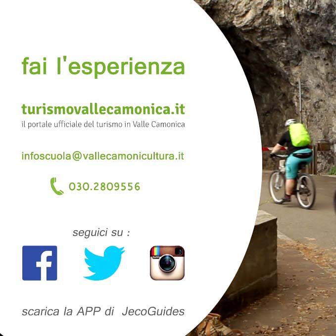 #instavalle giovani narratori nella #valledeisegni in #vallecamonica consigliano la pista ciclabile Vello Toline vedi il video : https://youtu.be/qxuTPphVX8U