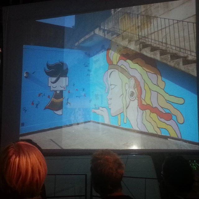#wallinart in #vallecamonica a Cerveno altra occasione con #instavalle giovani narratori nella #valledeisegni