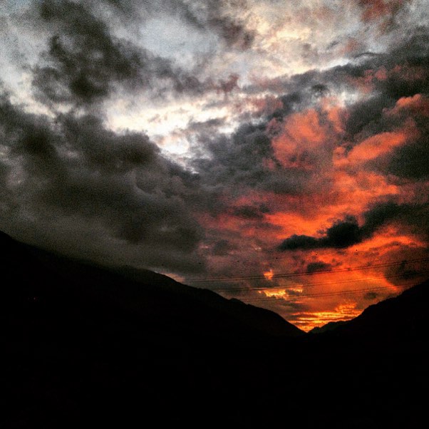 #sunset #fire #vallecamonica #dream #fly