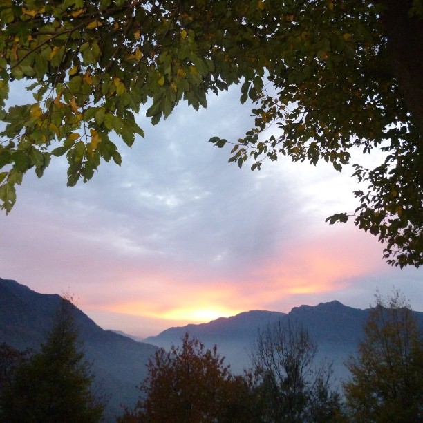 #autunno#tramonto#colori#Alpi#Valcamonica