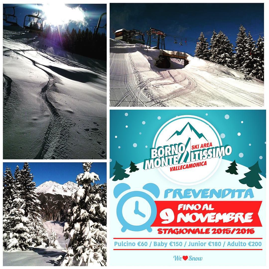 La nuova stagione è alle porte, il count down è iniziato… Approfitta della promozione! #sconti #sci #snow #skiarea #vallecamonica