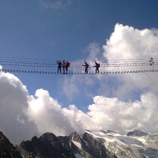 Passerelle#sentierodeifiori#valcamonica#pontedilegno# scattata da me il 130811