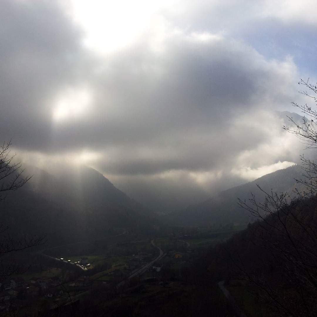 Nebbie mattutine#vallecamonica #italy