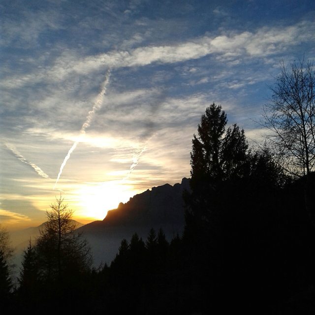 #concarena al #tramonto #vallecamonica#zumella#paspardo