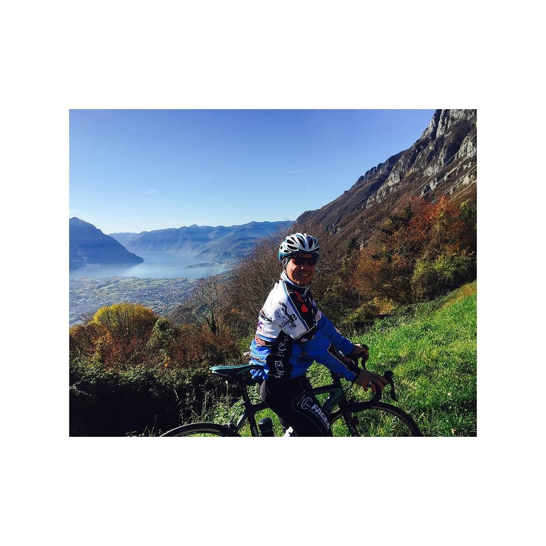 “La bici incarna il mito dell’uomo libero!”#vallecamonica#sanvigilio#bianchibicycles#bellegiornate🍁🍂☀️🚵🏻