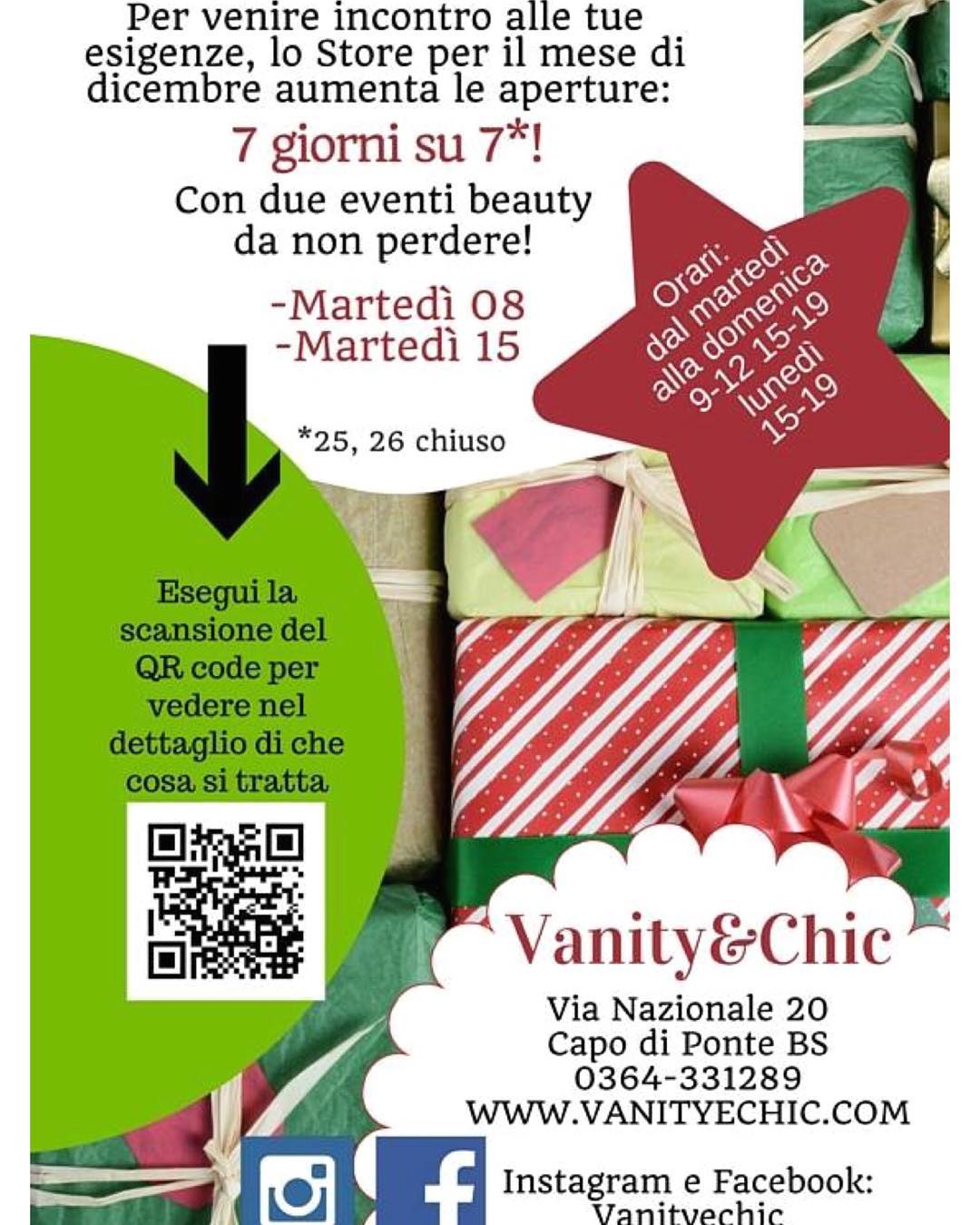 #capodiponte #vanityechic #vallecamonica #shopping
