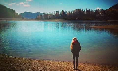 #me #myself #memories #artificiallake #mountains #nature #winter #toocold #valcamonica #instaphoto #instalake #instapic #instamemories