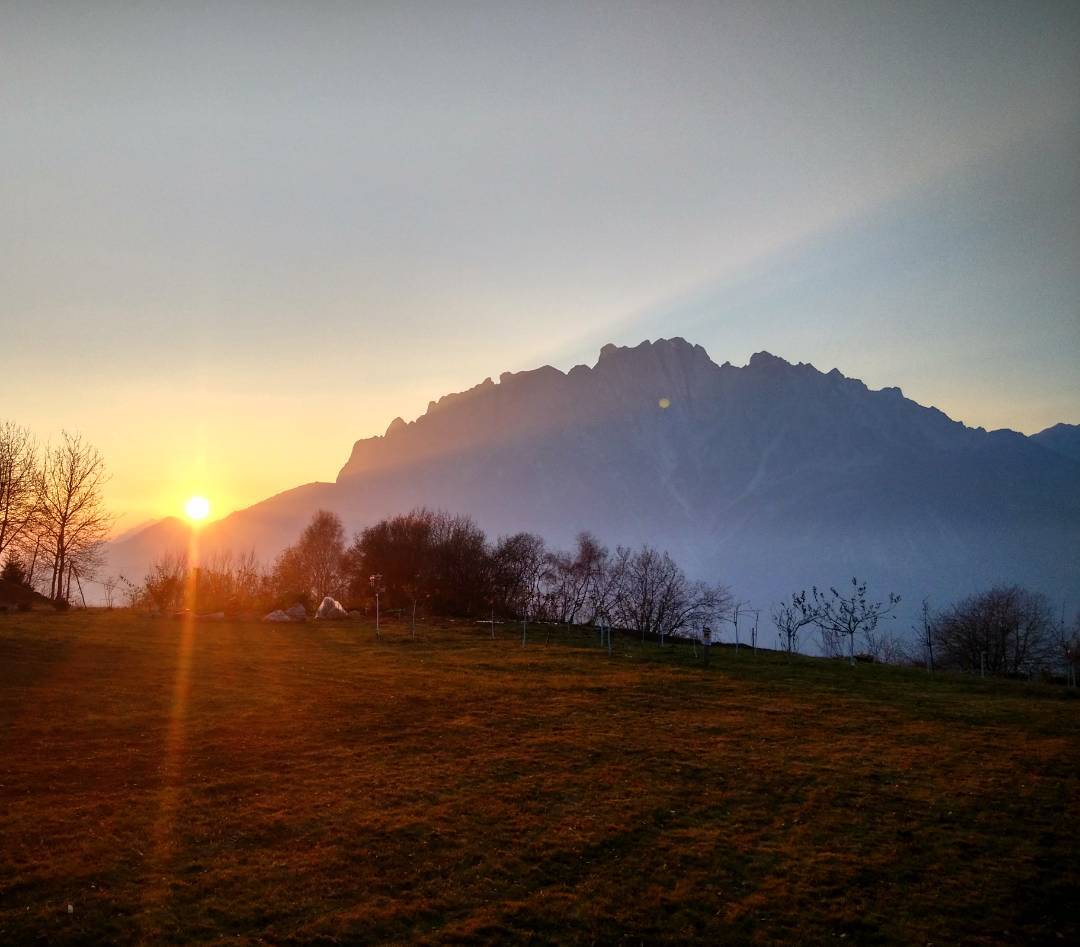 #Sunset #Cimbergo #Mountains #Valcamonica #Alps #Nature #Sky #Sun #December #winter #Holidays #photo #picture #GoPro