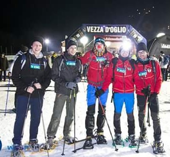 Arrivati… #caspolada2016 #caspoladaalchiarodiluna2016 #caspolada #ciaspole #vezzadoglio #gruppoalpinisticoredorta #vallecamonica