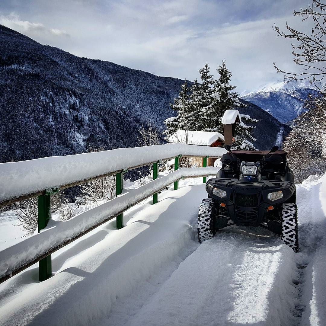 #neve #mezzoalternativo #quad #polaris #n°1 #vezzadoglio #altavalcamonica #vallecamonica
