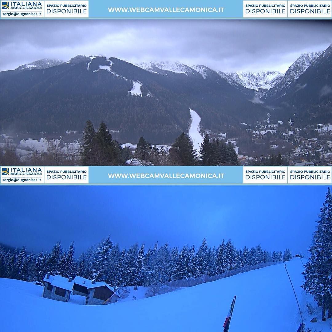 #webcamvallecamonica #webcamvallecamonicait #montagna #neve #webcam #sci #openponte #adamelloski #vallecamonica #temu #pontedilegno #passodeltonale #vezzadoglio #altavallecamonica #altopdelgammonecrew #altopdelgammone #ski #powder #snow #snowboard #nofilter #picoftheday #photooftheday #nevicata #lagodiseo #camunia #skiemotion