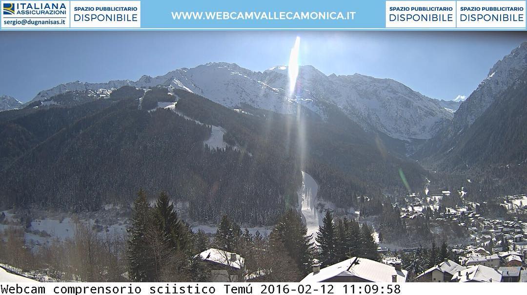 Sole sole sole #webcamvallecamonica #webcamvallecamonicait #montagna #neve #webcam #sci #openponte #adamelloski #vallecamonica #temu #pontedilegno #passodeltonale #vezzadoglio #altavallecamonica #altopdelgammonecrew #altopdelgammone #ski #powder #snow #snowboard #nofilter #picoftheday #photooftheday #nevicata #lagodiseo #camunia