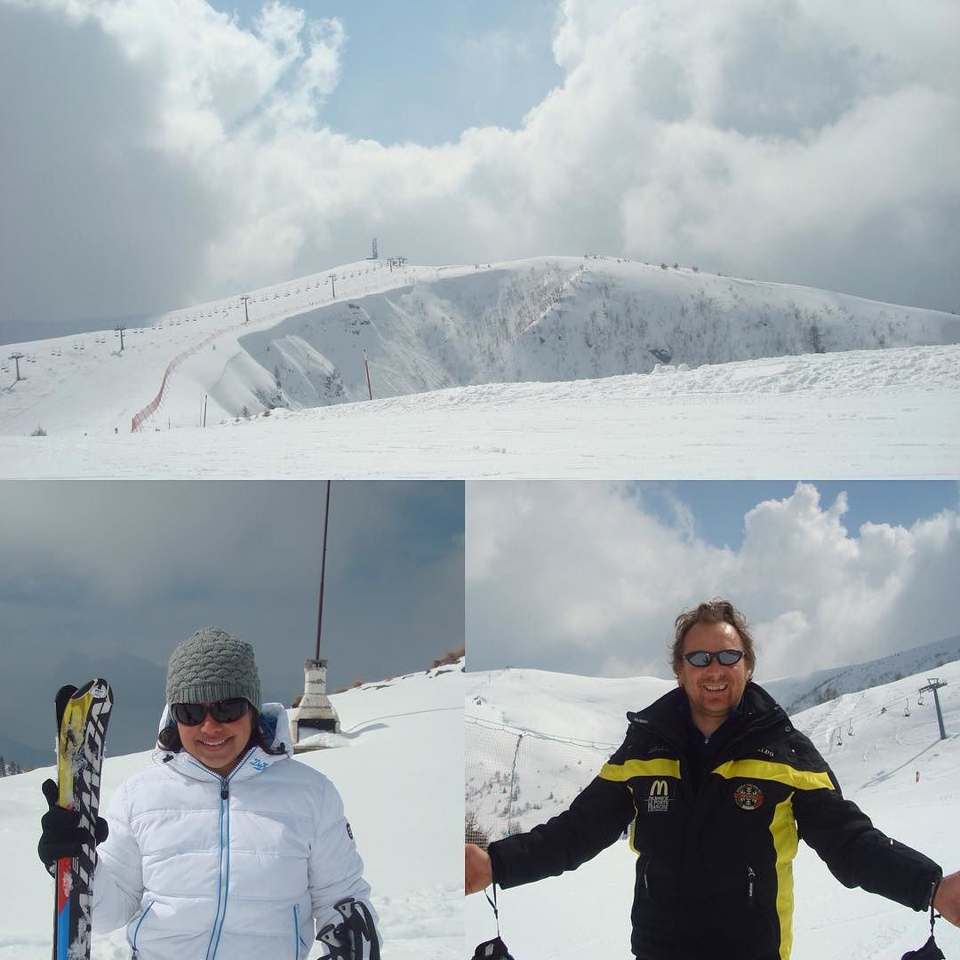 #tbt had #fun learning to #ski in #italy #italia #montecampione #maestroosvaldo #scuolascifodestal #vallecamonica #tantavogliadisciare #snow #travel #travelgram #instatravel #instapic #instagood #crossfitgirl #girlswholift #yogagirl #tennisgirl #nofilter